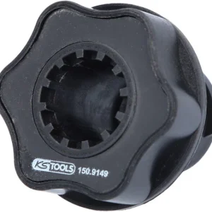 Adaptateur baïonnette KS Tools pour entonnoir de remplissage d'huile pour Citroën C2 1.6L C3 XR C4 1.6L et Peugeo...