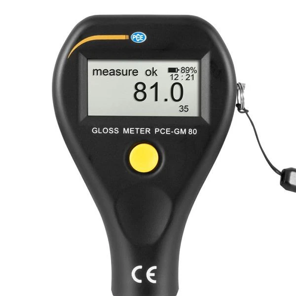 Appareil de mesure du niveau de brillance PCE Instruments plage de mesure : 100 - 1000 GU PCE-GM 80 se fournir à bas prix