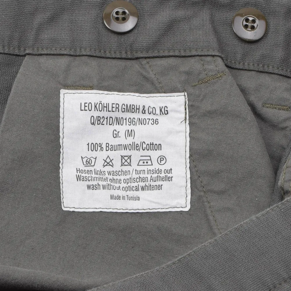 Bermuda militaire Leo Kohler pour l'été, vêtement de randonnée en saturé air, olive