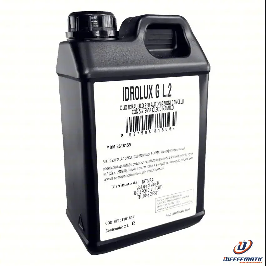Bft Idrolux 2 Lt I101644 Olio Idraulico Dielettrico Motori Elettrici Ex I101151