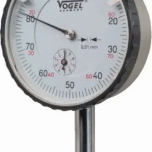 Comparateur Vogel Germany 0 - 10 mm avec protection antichoc : 40 mm B: 185 mm C: 75 mm D: Ø 58 mm 240131 acquérir à bas prix