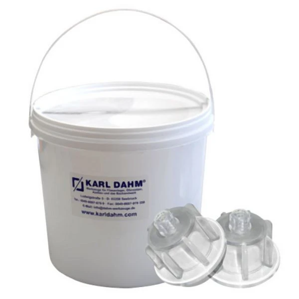Coupe-vent Karl Dahm 50 pièces transparents dans un seau de 5 l 12508 acquérir à bas prix