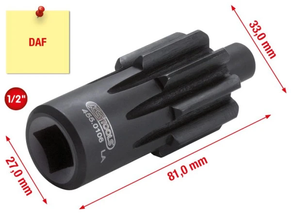Dispositif de démarrage du moteur KS Tools pour DAFNouveau 455.0106 commander à bas prix