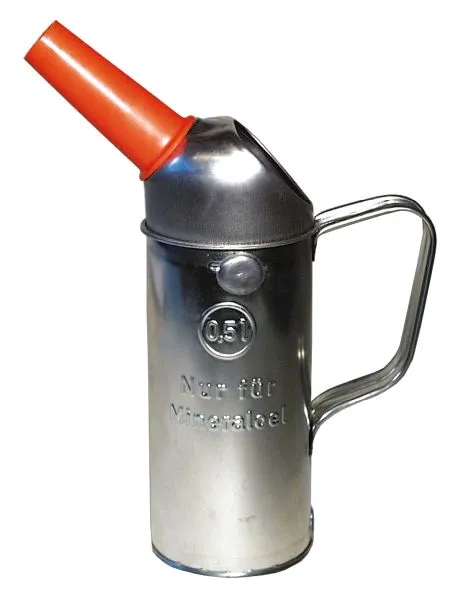 Doseur de liquide Busching 05 l calibrable avec inscription "Uniquement pour huile minérale" 357 choisir...