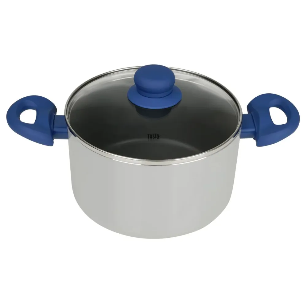 Faitout avec dosage d'huile et couvercle 20 cm Tasty Casserole