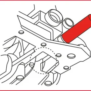 Jeu d'outils de calage moteur KS Tools pour Nissan / Opel / Renault 15 pièces 400.0750 choisir à bas prix