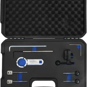 Jeu d'outils de réglage moteur SW-Stahl VAG pour travaux de réparation sur moteurs à rampe commune VAG TDI de 16...