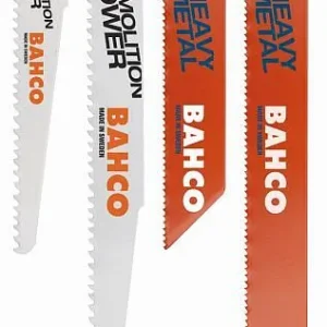 Jeu de lames de scie sabre Bahco Heavy Duty (3940-150-5/8-DSL 3940-228-5/8-DSL 3940-228-10-DSL 3940-150-14-HST 3940-228-14...