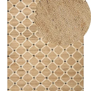 Jute Area Rug 160 x 230 cm Chamois KALEKOY