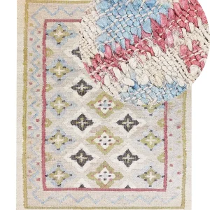 Jute Area Rug 160 x 230 cm Multicolour TERKOS