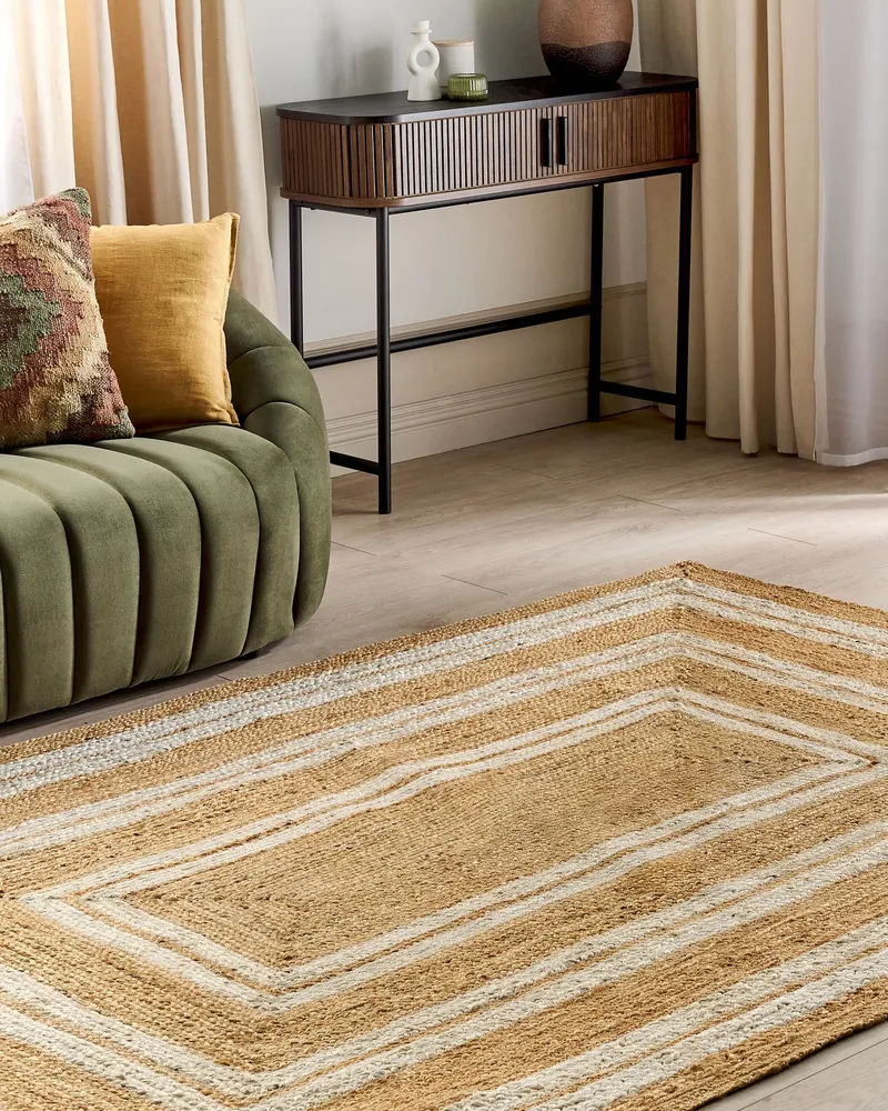 Jute Area Rug 160 x 230 cm Sable ELMALI