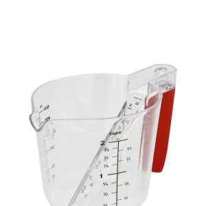 Legend Premium 500ml Measuring Jug 2 Cup - Translucide Red Handle