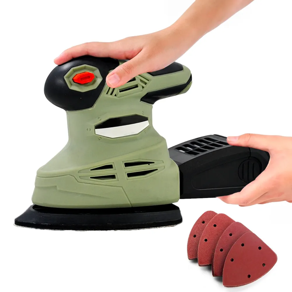 Levigatrice Orbitale Di Precisione Con Vano Raccogli Polvere 230v - 50 Hz 200w