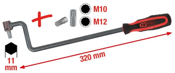 Majeur d'alignement KS Tools pour Mercedes 3 pièces 150.9470 acheter à bas prix