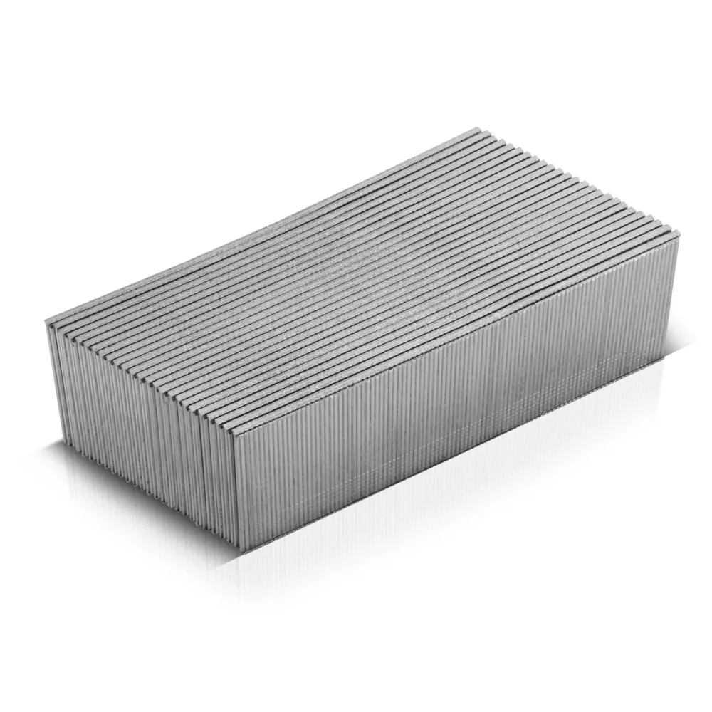 Mécanisme d'acier ongles d'air comprimé 45 mm de jauge 18 (1,25 x 1,05 mm) avec une largeur de tête de 2 mm dans l'ensembl...