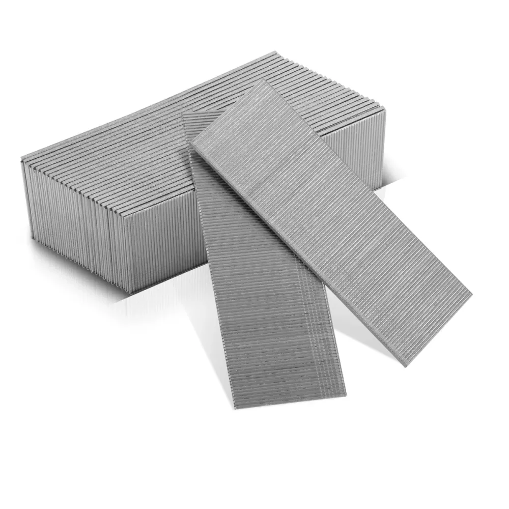 Mécanisme d'acier ongles d'air comprimé 45 mm de jauge 18 (1,25 x 1,05 mm) avec une largeur de tête de 2 mm dans l'ensembl...