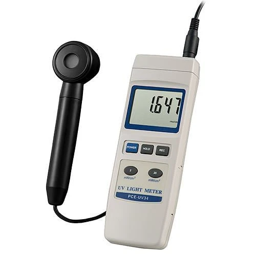 PCE Instruments Compteur milieual UVA/UVB pour mesurer le rayonnement UV avec capteur externe PCE-UV34 commander à bas prix