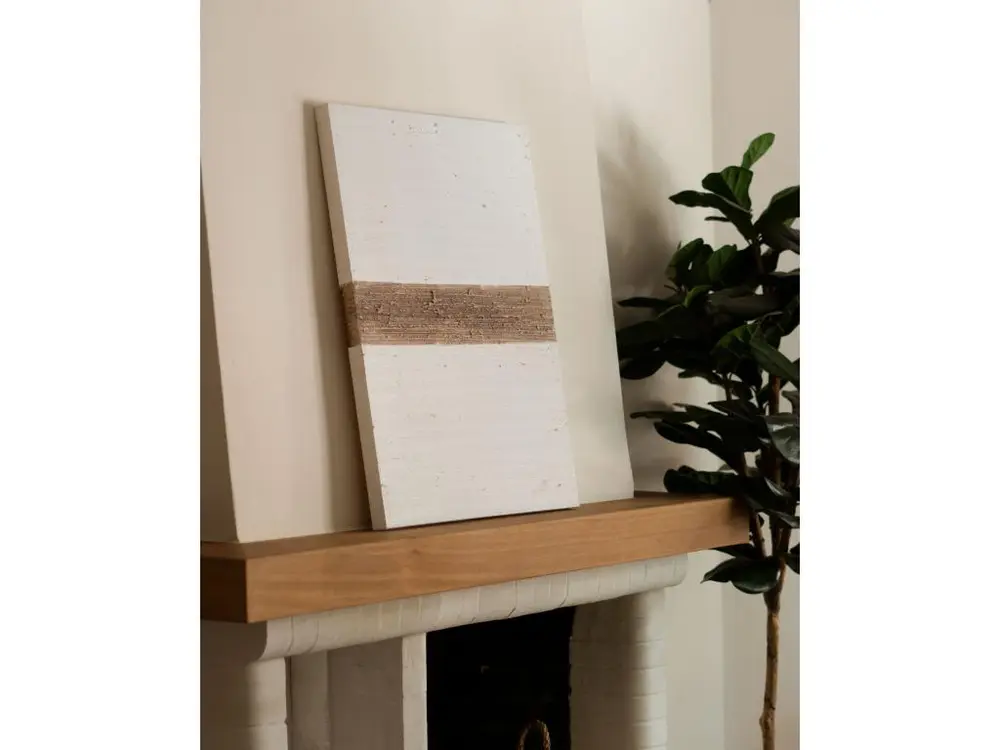 Peinture à l'huile décorative faite à la main cadre marron 60x80cm
