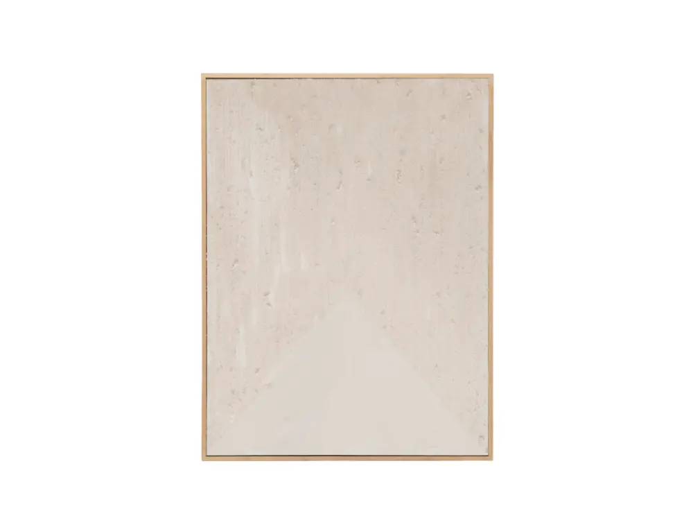 Peinture à l'huile décorative faite à la main cadre marron 60x80cm