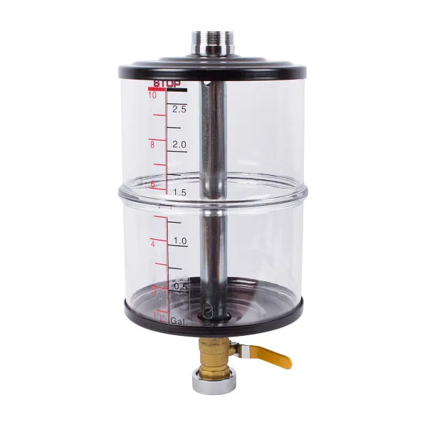 Récipient de contrôle Stahlmaxx 10 L pour dispositif de récupération d'huile XXL-118761 commander à bas prix