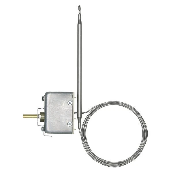 Régulateur de température JUMO avec contact inverseur 20 à 500 °C capillaire 1000 mm différentiel de commutation de tempér...
