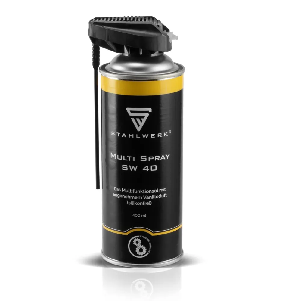 Stahlwerk Multiple Spray SW 40 Creep et maintenance Huile de fluage et de maintenance Spray Multifonction pour le ménage,...