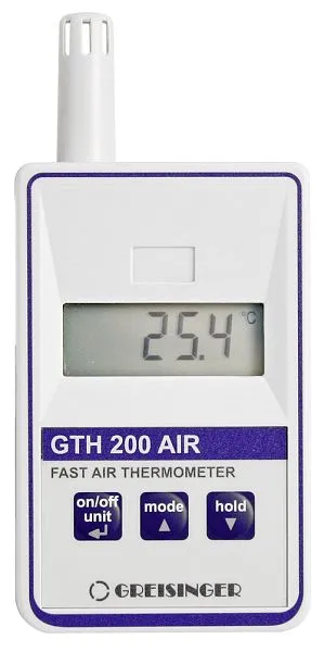 Thermomètre d'ambiance de précision Greisinger GTH 200 air Pt1000 600251 acquérir à bas prix