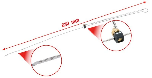 Tige de commande d'huile KS Tools 1220 mm 150.9281 prendre à bas prix