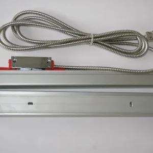 Toise de mesure en verre ELMAG exemple KA 500/270 pour indicateur de position numérique SINOIP53 course 270 mm longueur d&...