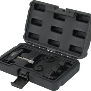 KS Tools Jeu de profils spéciaux pour service d'huile 3/8" pour bouchons de vidange d'huile en...