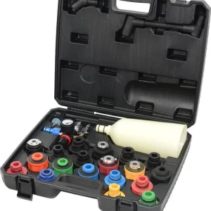 KS Tools MASTER jeu d'entonnoirs de remplissage d'huile avec bras angulaire rotatif 24 pièces 150.9130 o...