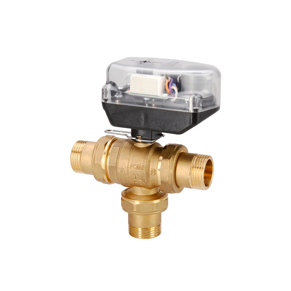 Valvola Di Zona Sfera Motorizzata 3 Vie Icma 1"1/4 - 230 Volt