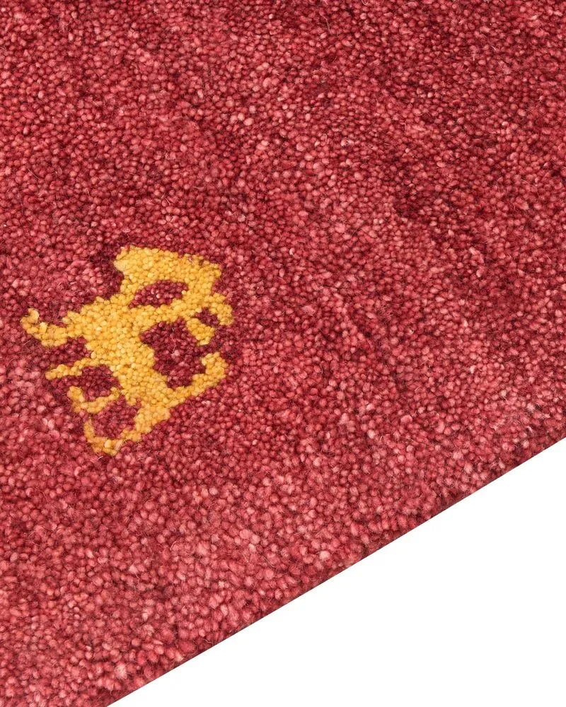 Vloerkleed gabbeh rood 160 x 230 cm YARALI