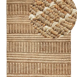Vloerkleed jute sable 160 x 230 cm KAMBERLI