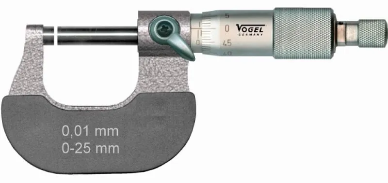 Vogel Germany Micromètre DIN 863 25 - 50 mm : 8 mm B: 32 mm D: 3.0 mm L: 57 mm 231352 se fournir à bas prix