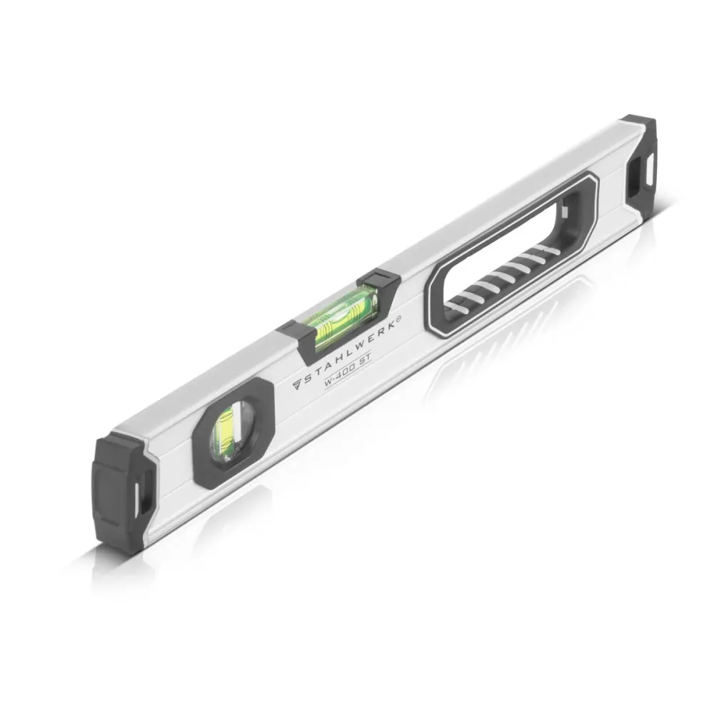 Échelle d'eau en acier W-400 ST en aluminium avec une échelle directionnelle magnétique de longueur de 400 mm | Échelle de...