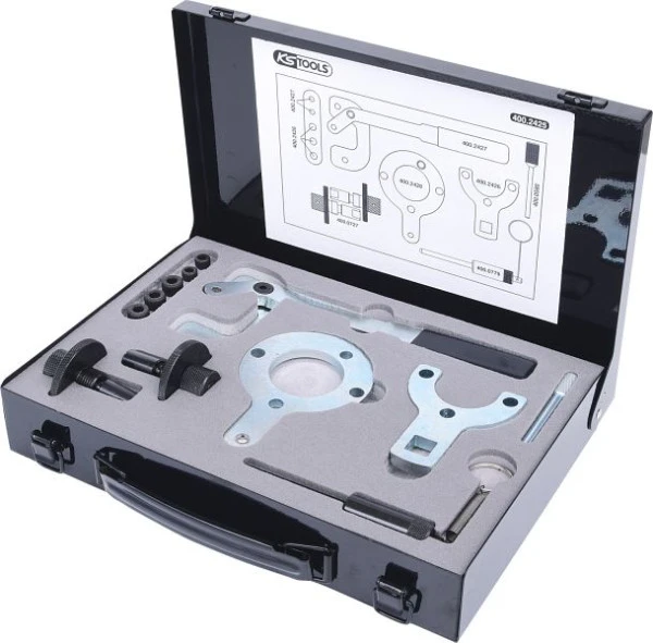 Jeu d'outils de calage moteur KS Tools pour Fiat / Ford / Opel / Suzuki 12 pièces 400.2425 choisir à bas prix