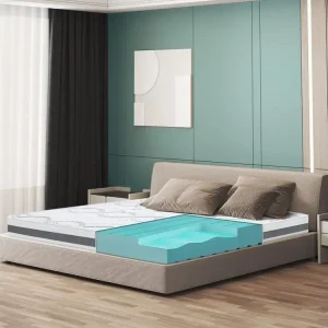 Matelas Simple 75 x 160 à mémoire | Prestigieux Quality | Hauteur 16 cm | Made Italy