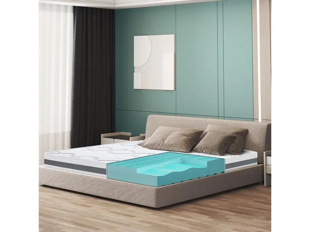 Matelas Simple 75 x 160 à mémoire | Prestigieux Quality | Hauteur 16 cm | Made Italy
