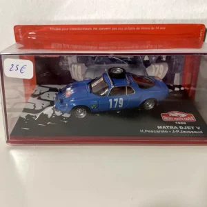 Matra Djet V bleue numéro 179 (rallye de Monté-Carlo de 1966)