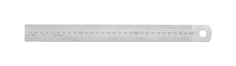 Règle en acier Vogel Germany type 10000 x 30 x 10 mm lecture de gauche à droite 1018011000 acquérir à bas prix