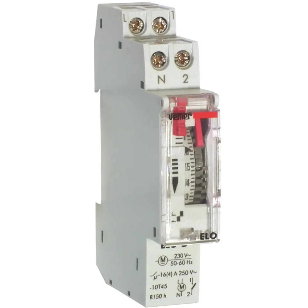 INTERRUTTORE ORARIO ELETTROMECCANICO CAVALIERI VEMER VP877500