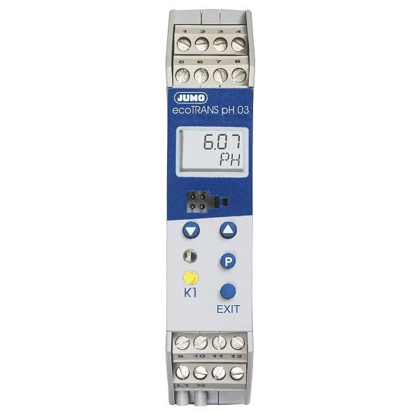 Transmetteur JUMO / interrupteur pour valeur pH / tension redox et température relais 00508663 obtenir à bas prix