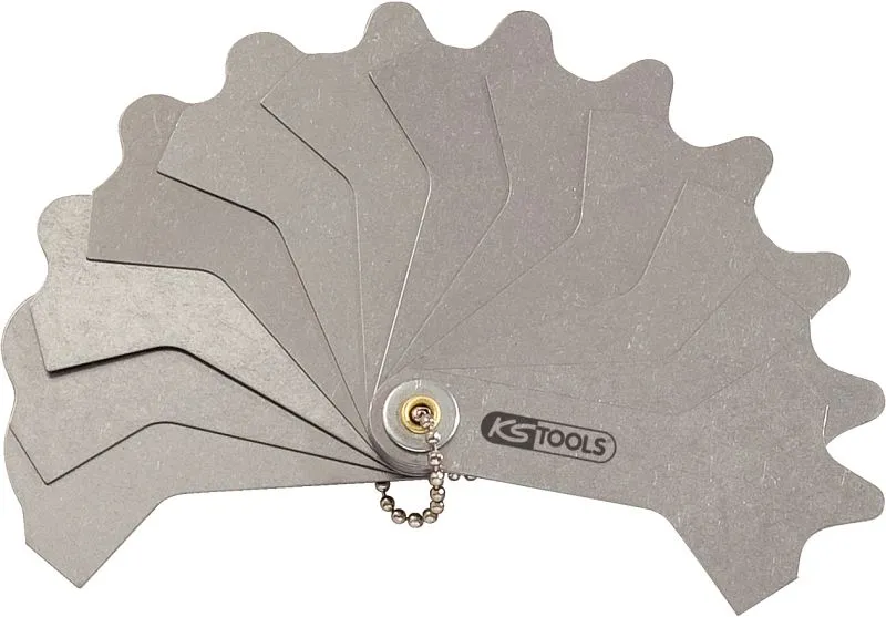 Jauge de cordon de soudure KS Tools 12 feuilles 3-12 mm 300.0619 obtenir à bas prix