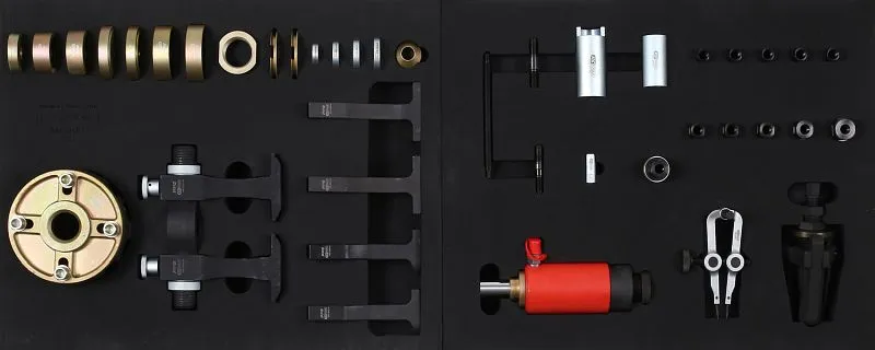 Jeu d'inserts réseau KS Tools MODULO pour roulements de roue compacts 61 pièces 440.9161 se procurer à bas prix