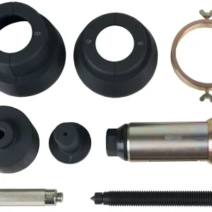 KS Tools Jeu d'extracteurs de roulements d'arbre principal différentiel pour DAF 8 pièces 460.4155 se pr...