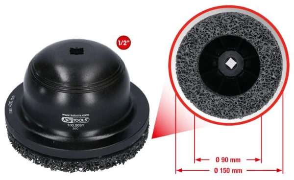 KS Tools jeu de meuleuses de moyeu de roue en aluminium diamètre 150mm diamètre intérieur 90mm 2 pièces 100.5080 acquérir...