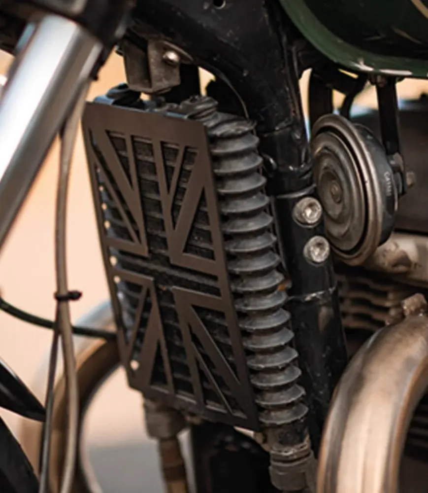 Pompe à eau Kühlergitter für Interceptor / Continental GT 650 Union Jack