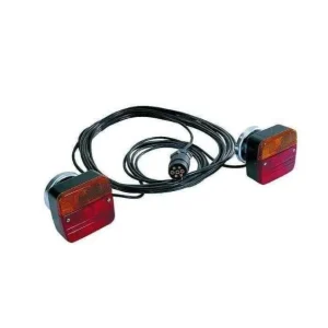 Kit éclairage remorque magnétique 12m / Entre feux 4m Capacité 4500 kg