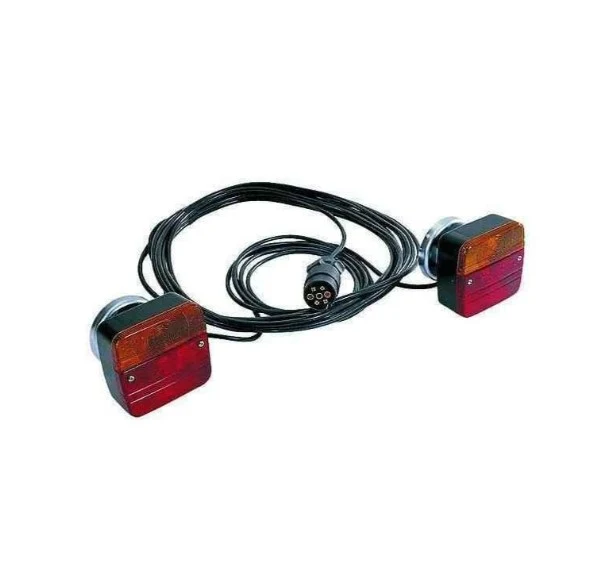 Kit éclairage remorque magnétique 12m / Entre feux 4m Capacité 4500 kg